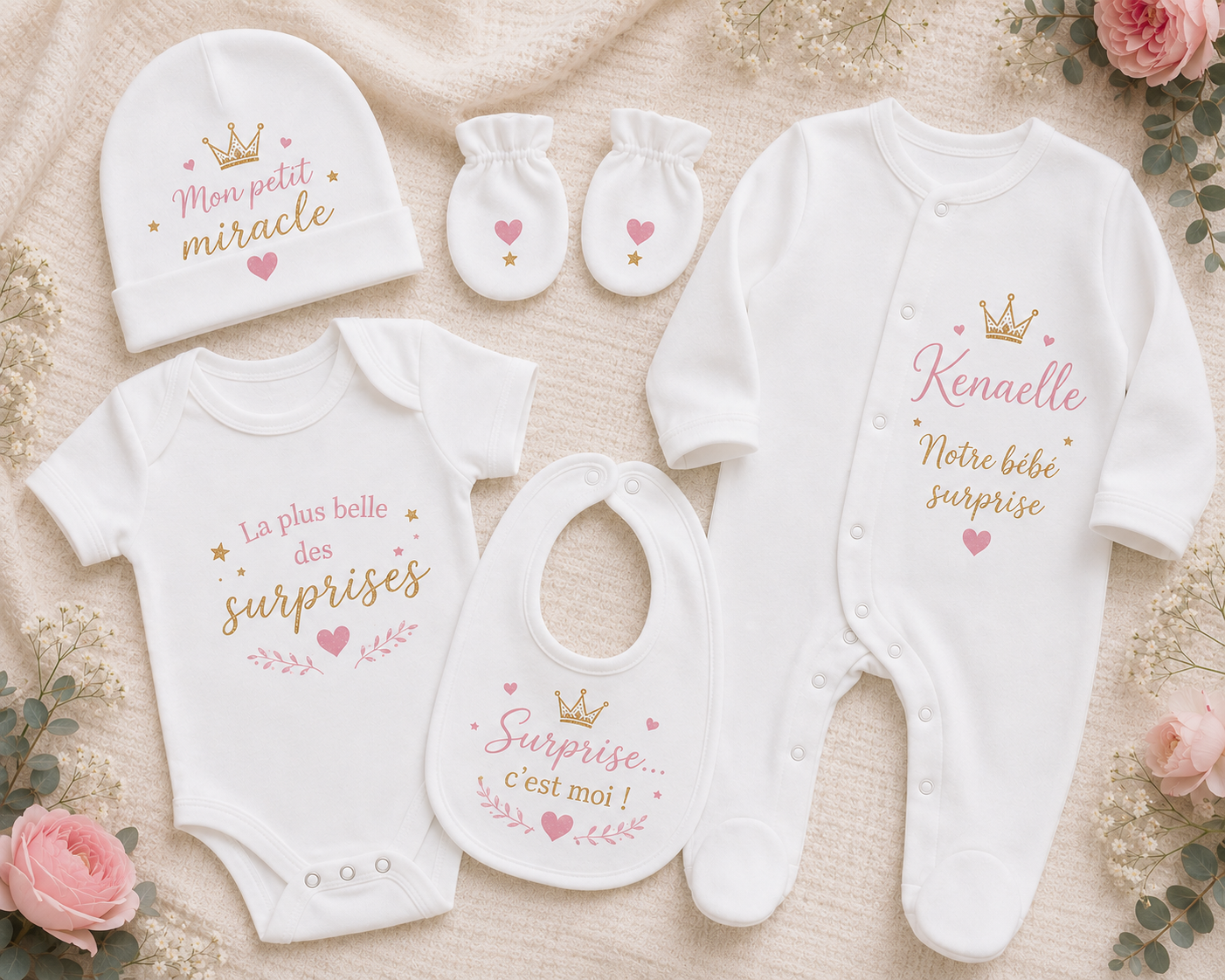 5 pcs| Bébé Miracle 👑