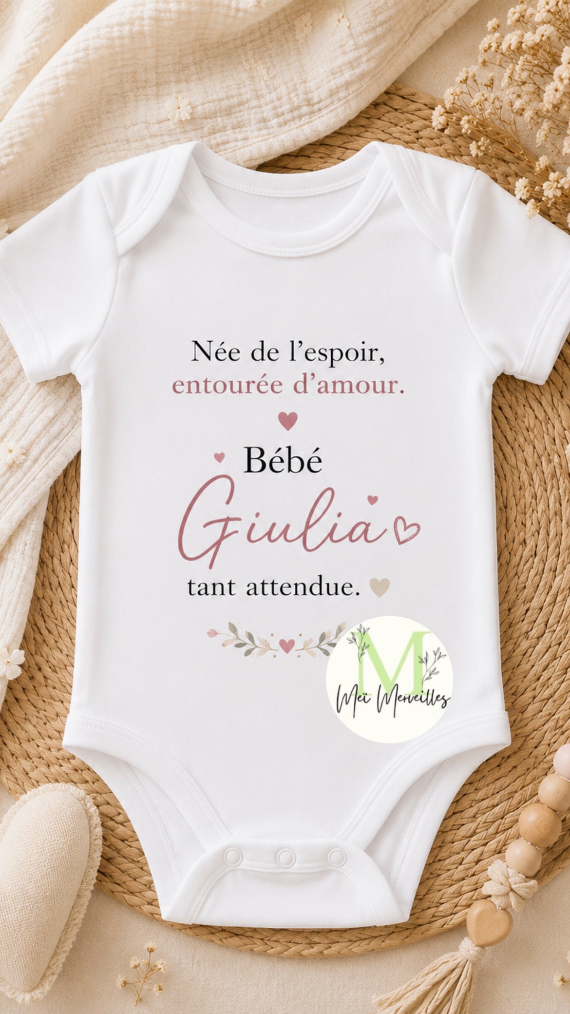 Body Bébé tant attendue 💕