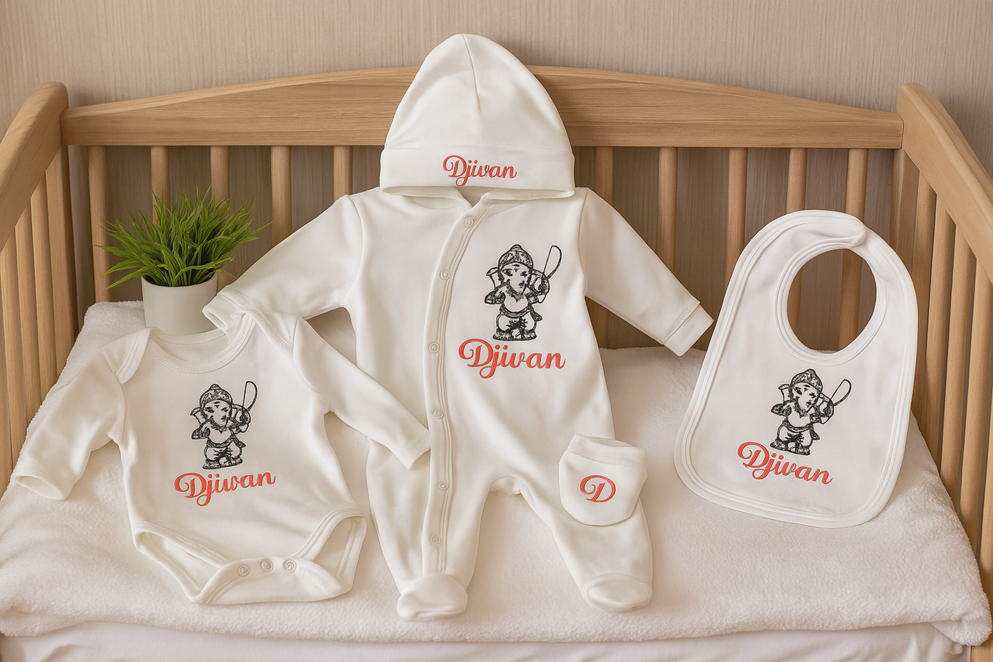 Coffret Blanc | Bébé Ganesh