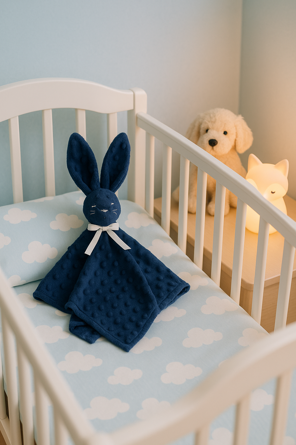 Doudou Minky | Bleu Foncé