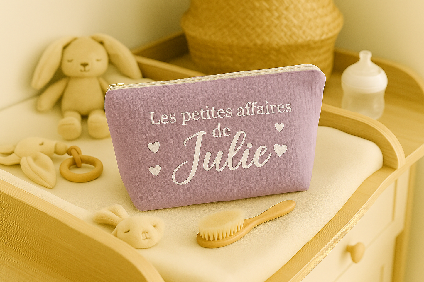 Trousse de toilette | Parme à personnaliser