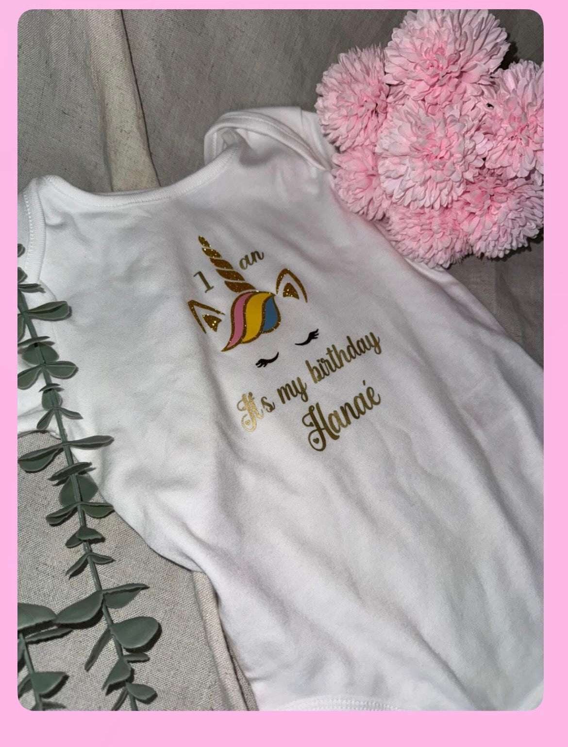 Body anniversaire | Licorne