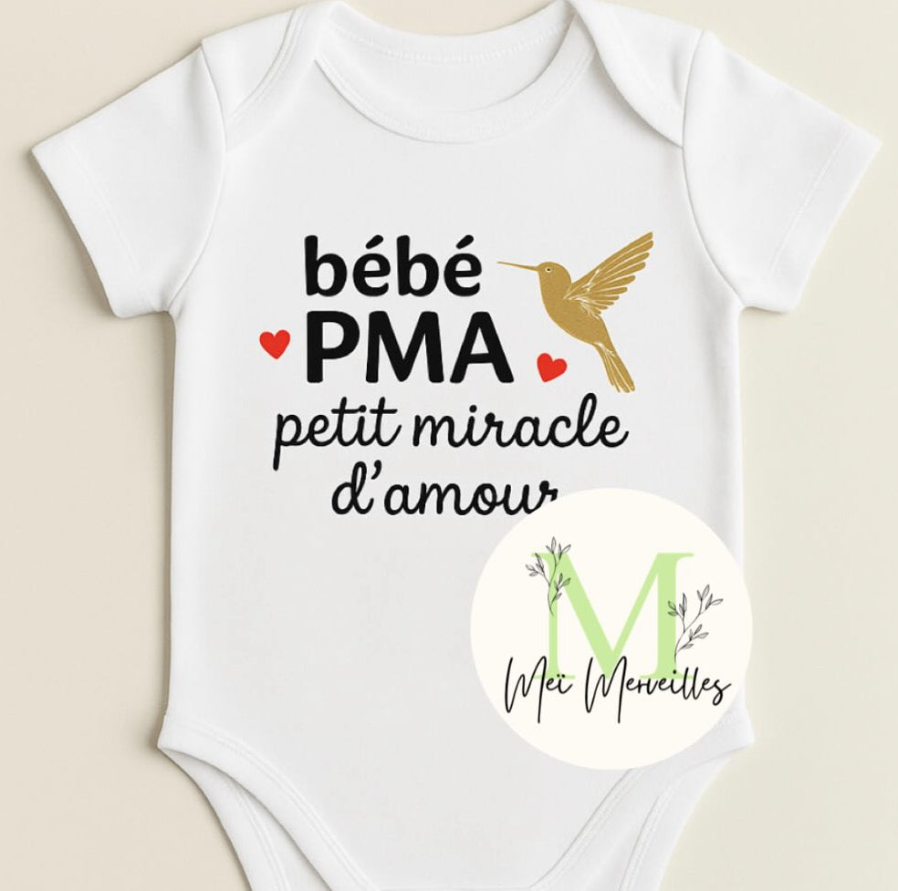 Body Bébé PMA ❤️