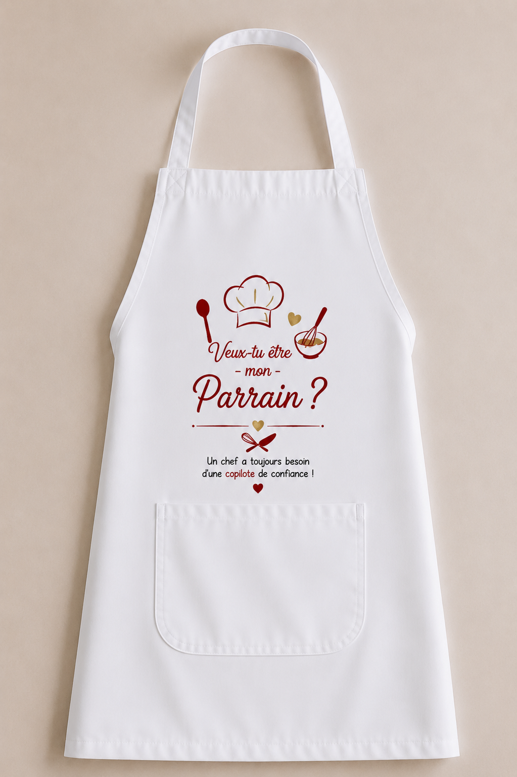 Tablier de cuisine | demande parrain..