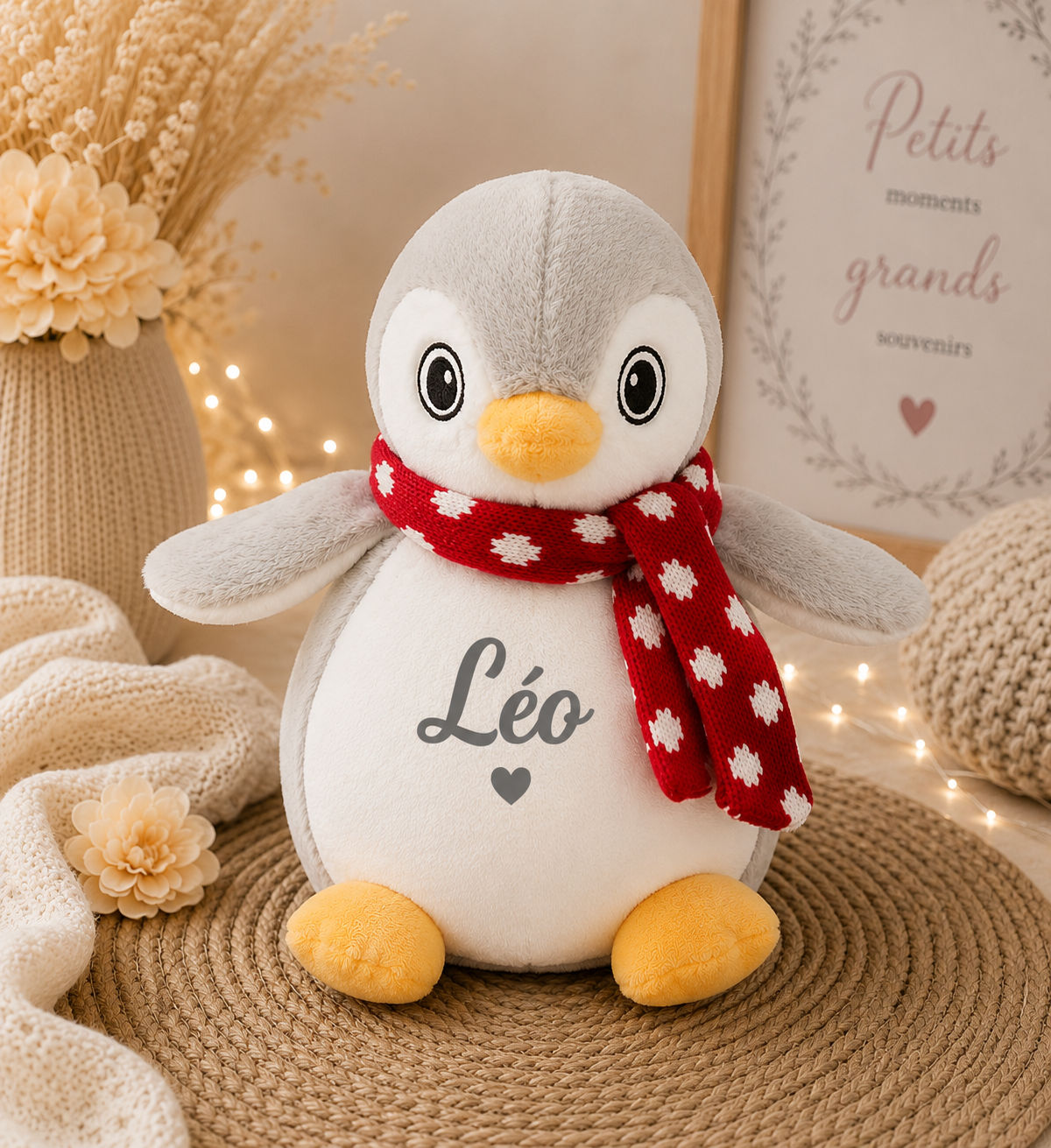 Précommande pour Mi-Août _ Doudou Pingouin 🐧
