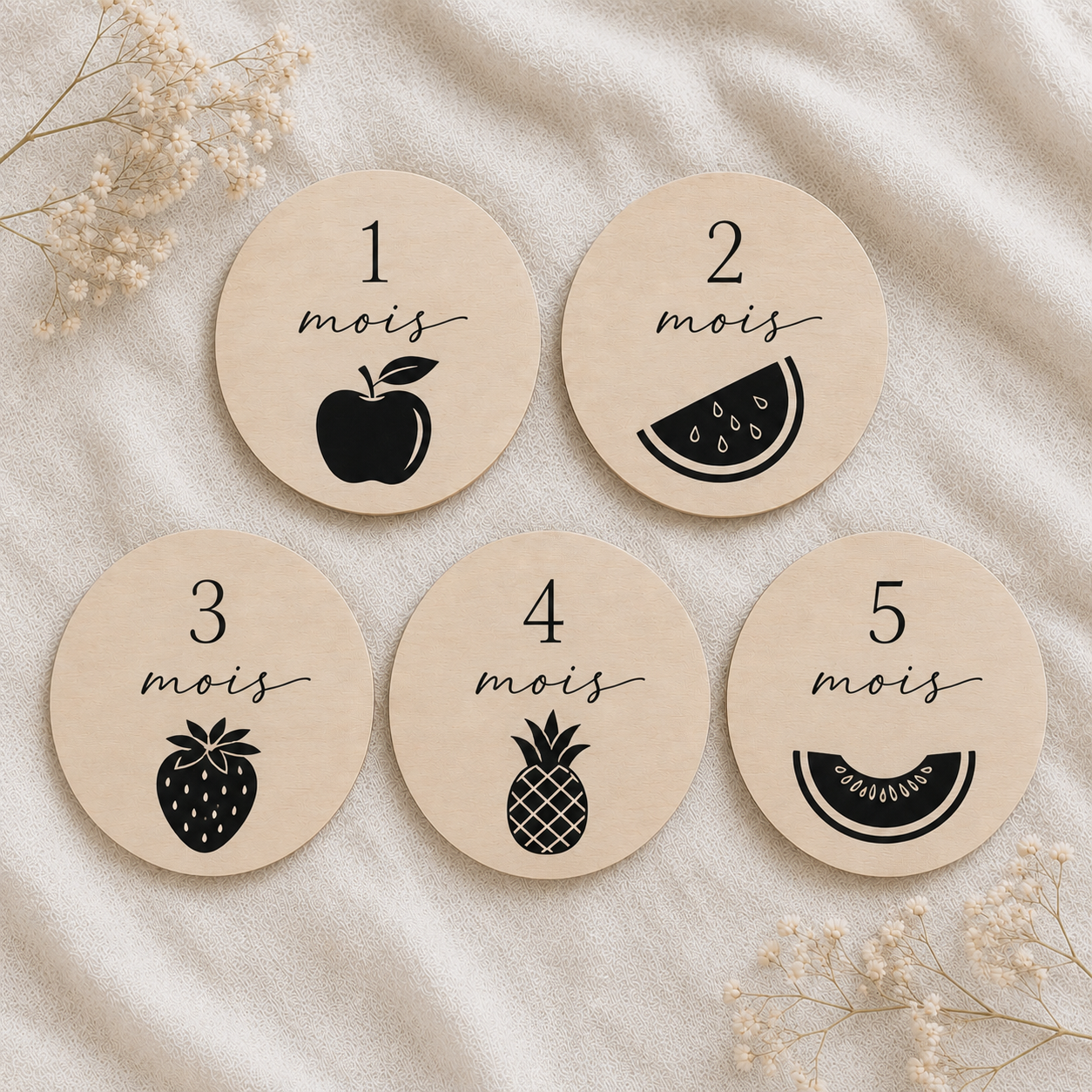 Cartes étapes | Fruits 🍈 🍓🍋🍎
