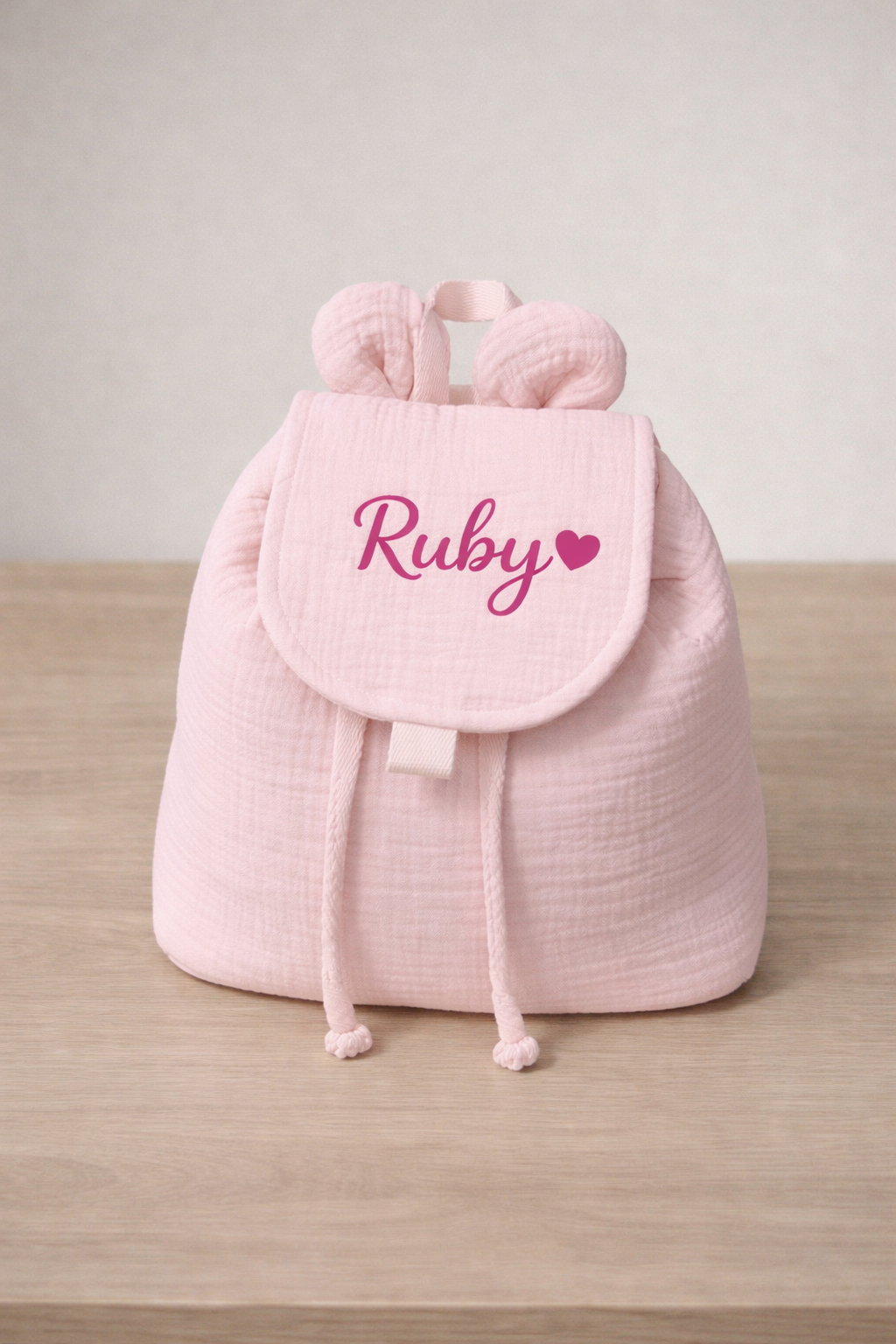 Sac gaze rose claire
