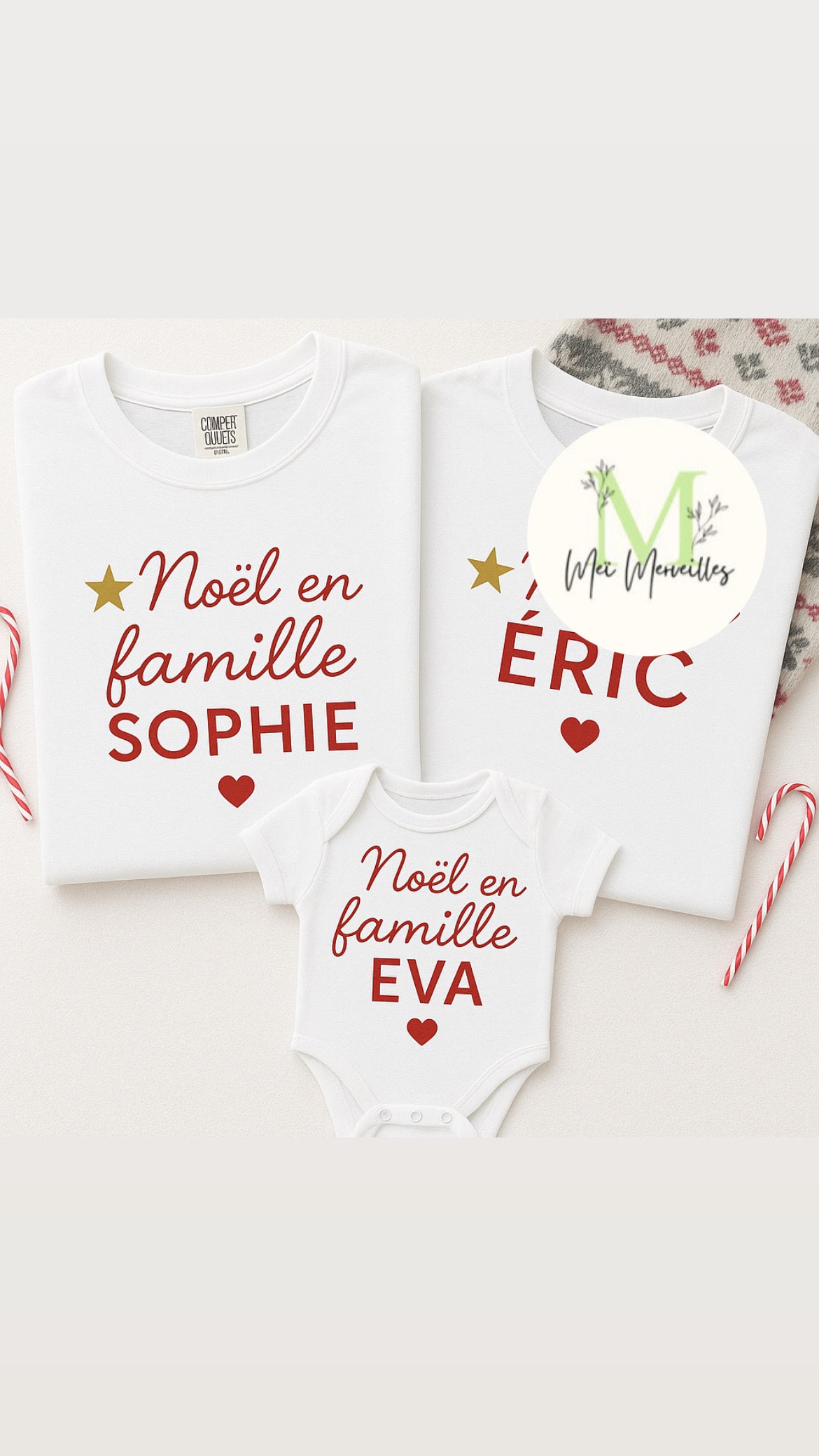 Tee shirt famille | Noël en famille