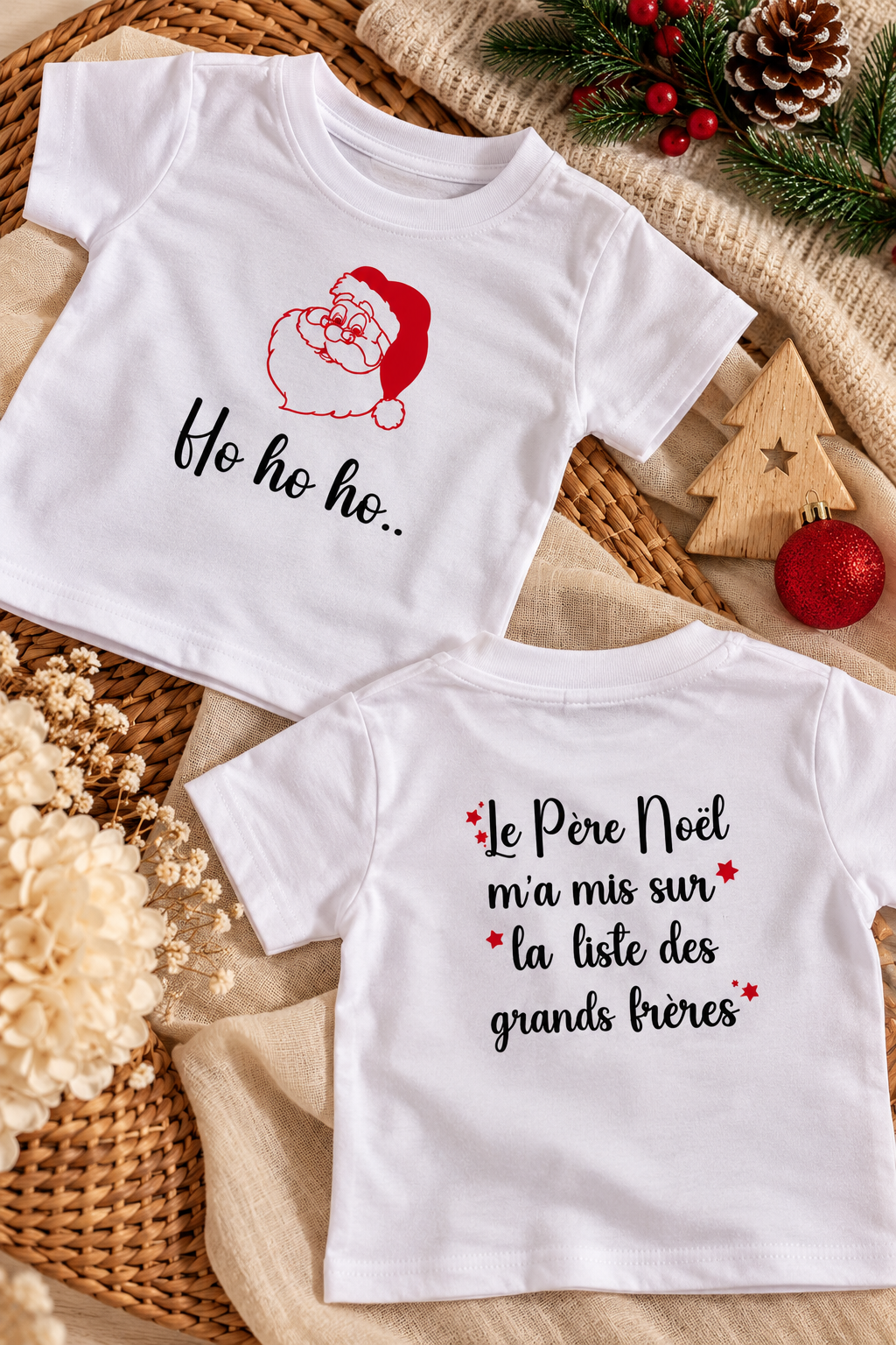 TShirt Noël | Futur(e) grand(e) frère/soeur