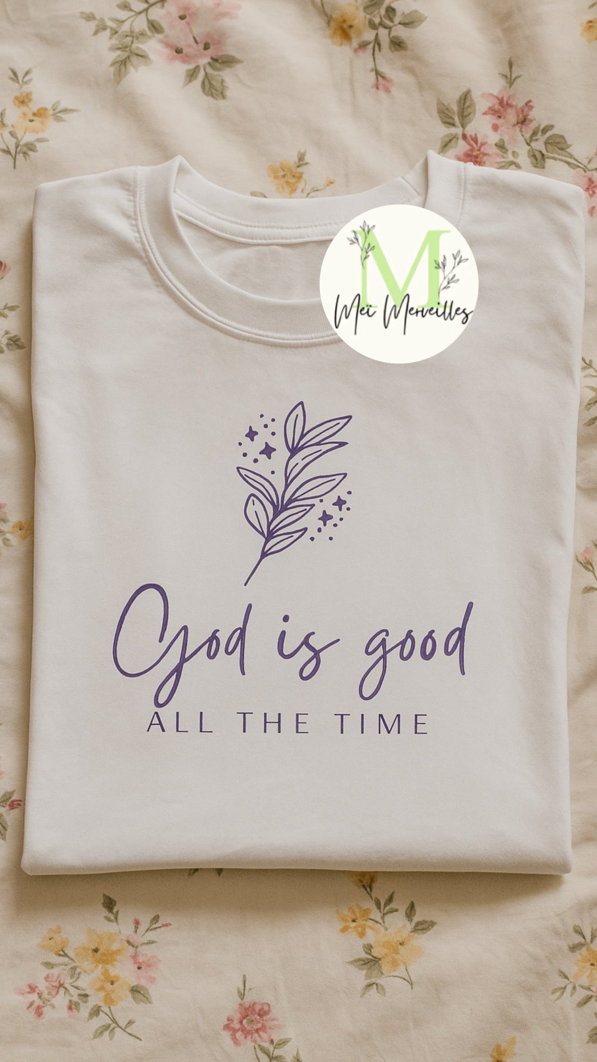 Tee shirt Chrétien | God is Good
