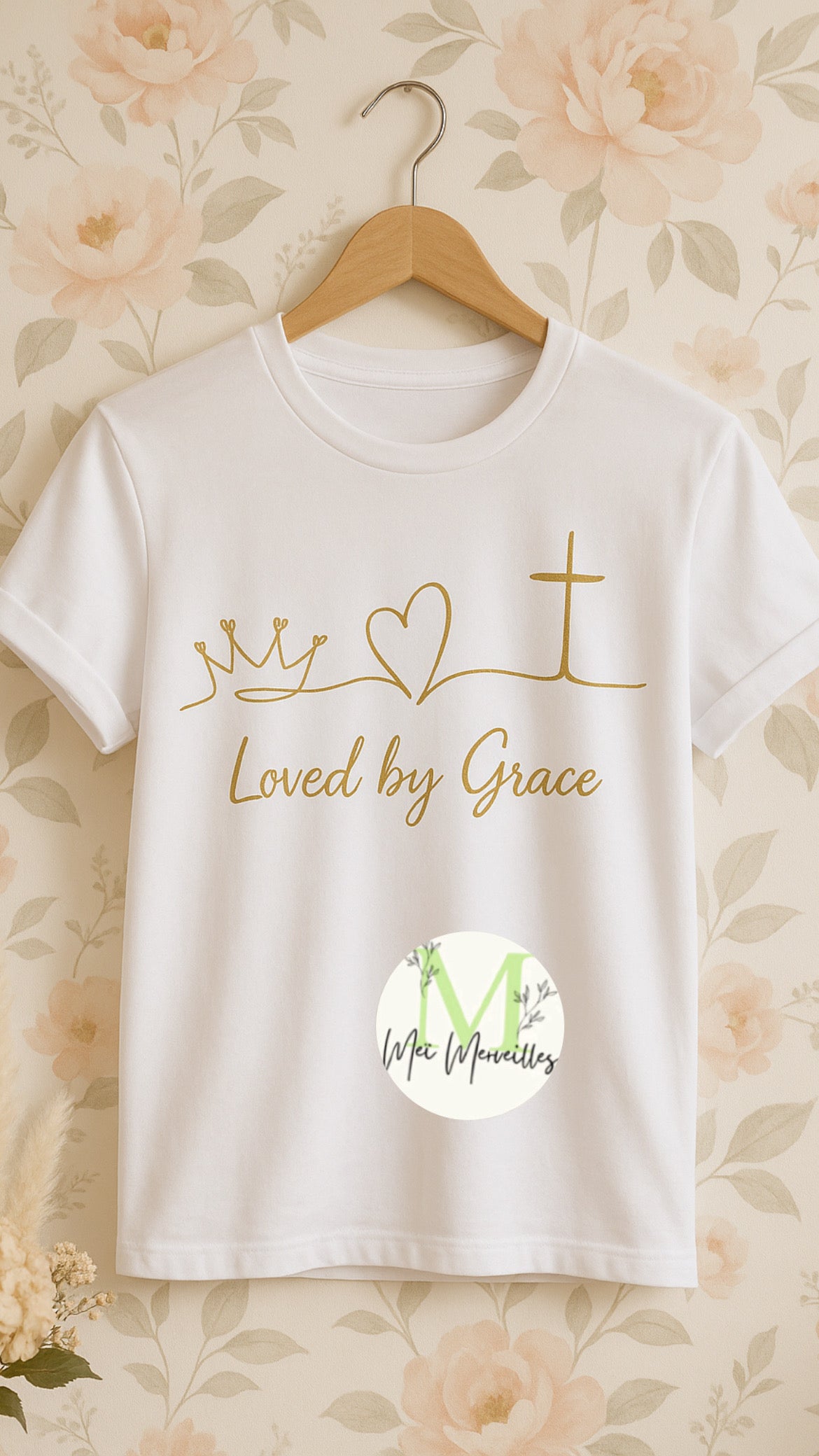 Tee shirt Chrétien | Loved by Grace