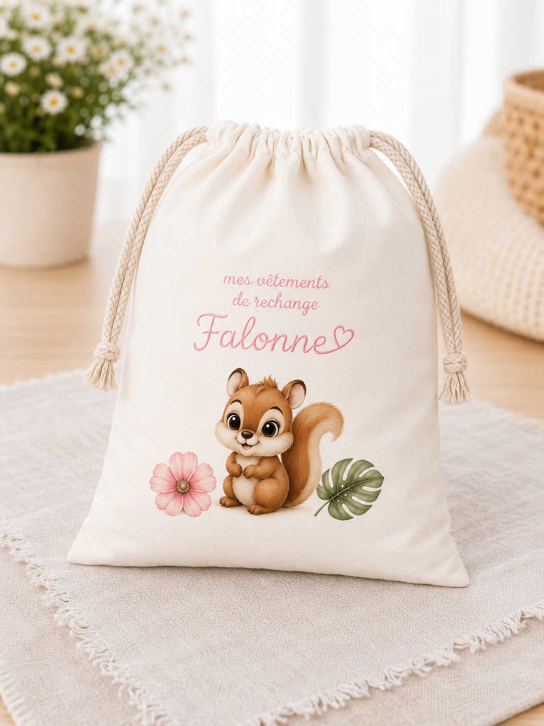 Pochon vêtement | Écureuil 🐿️