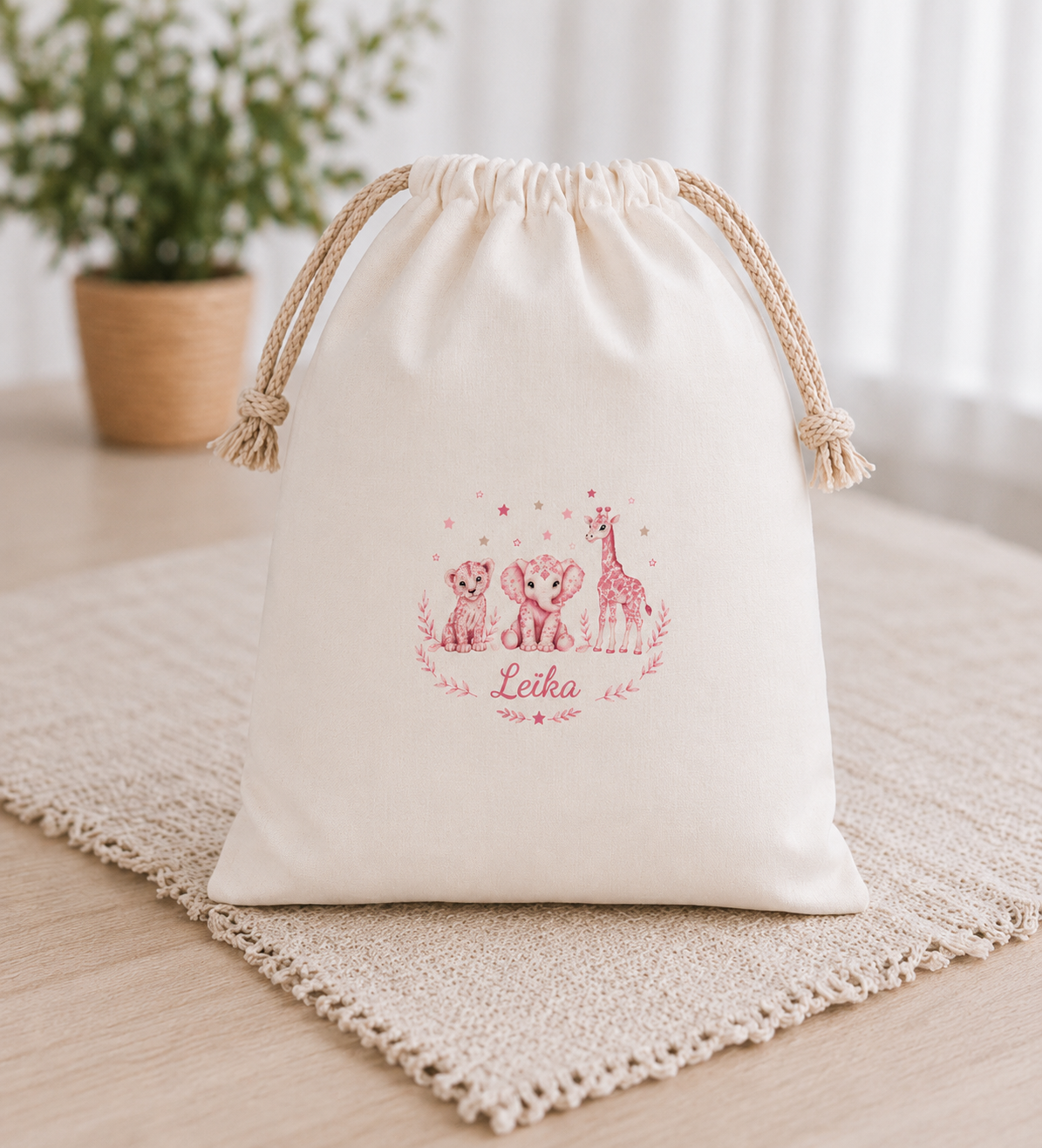 Pochon vêtement | Safari Rose