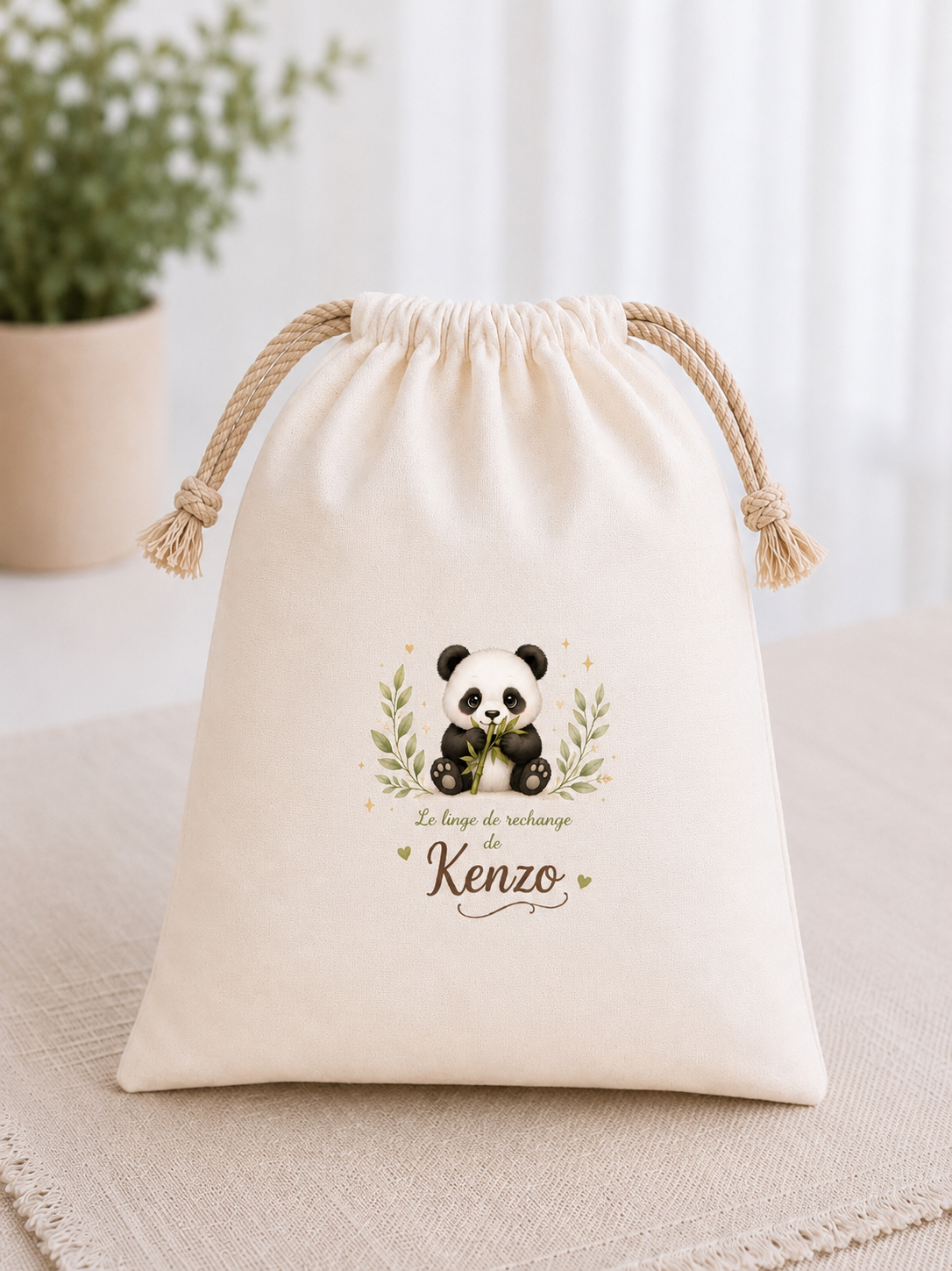 Pochon vêtement | Panda 🐼