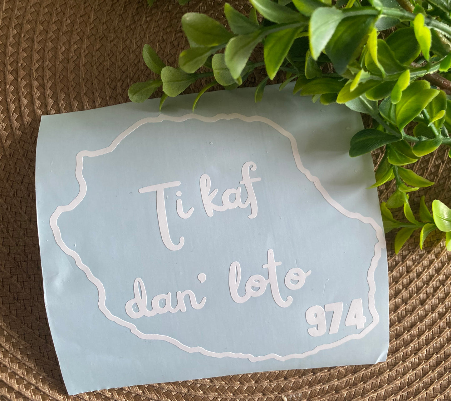 Stickers bebe à bord | Ti Kaf