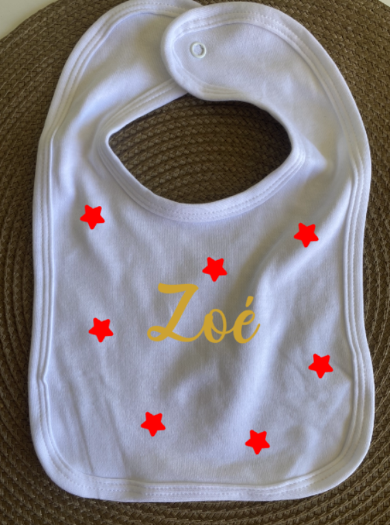 Bavoir Noël | Étoiles ⭐️