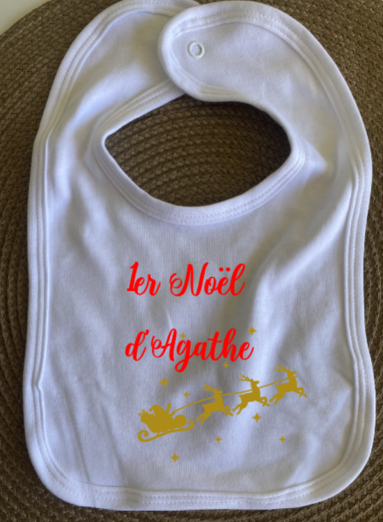 Bavoir Noël | Traineau
