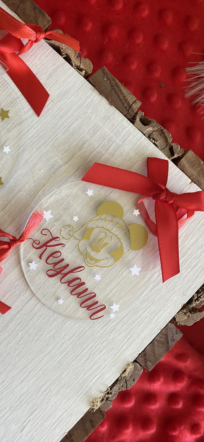 Boule acrylique plate _ 🐭