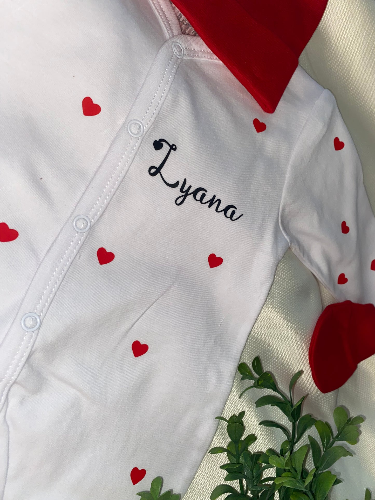 Tenue naissance | Cœur | COTON