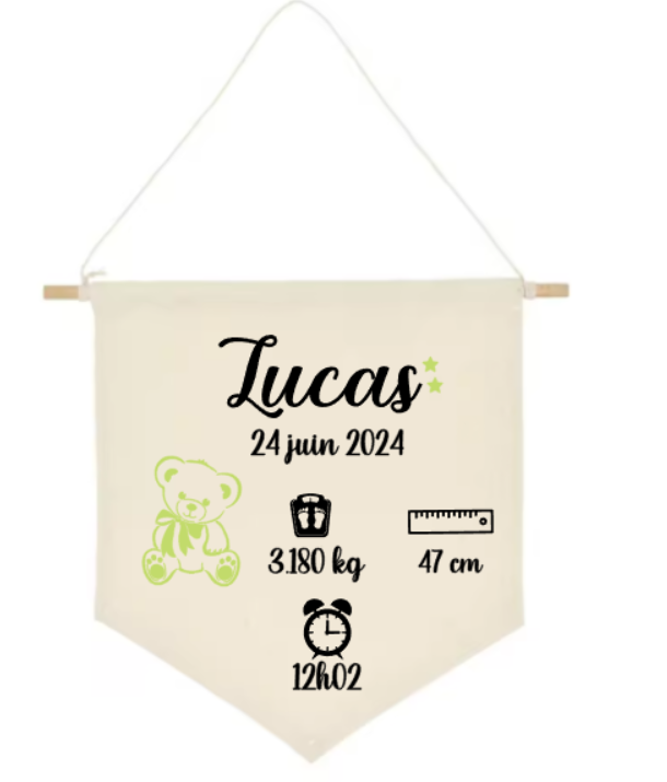 Fanion | ThĂšme Ourson đ»