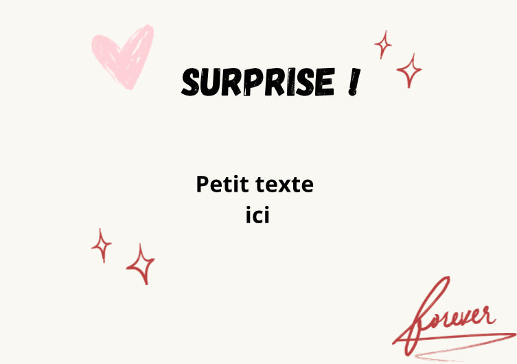 Carte à gratter | Plein de coeurs
