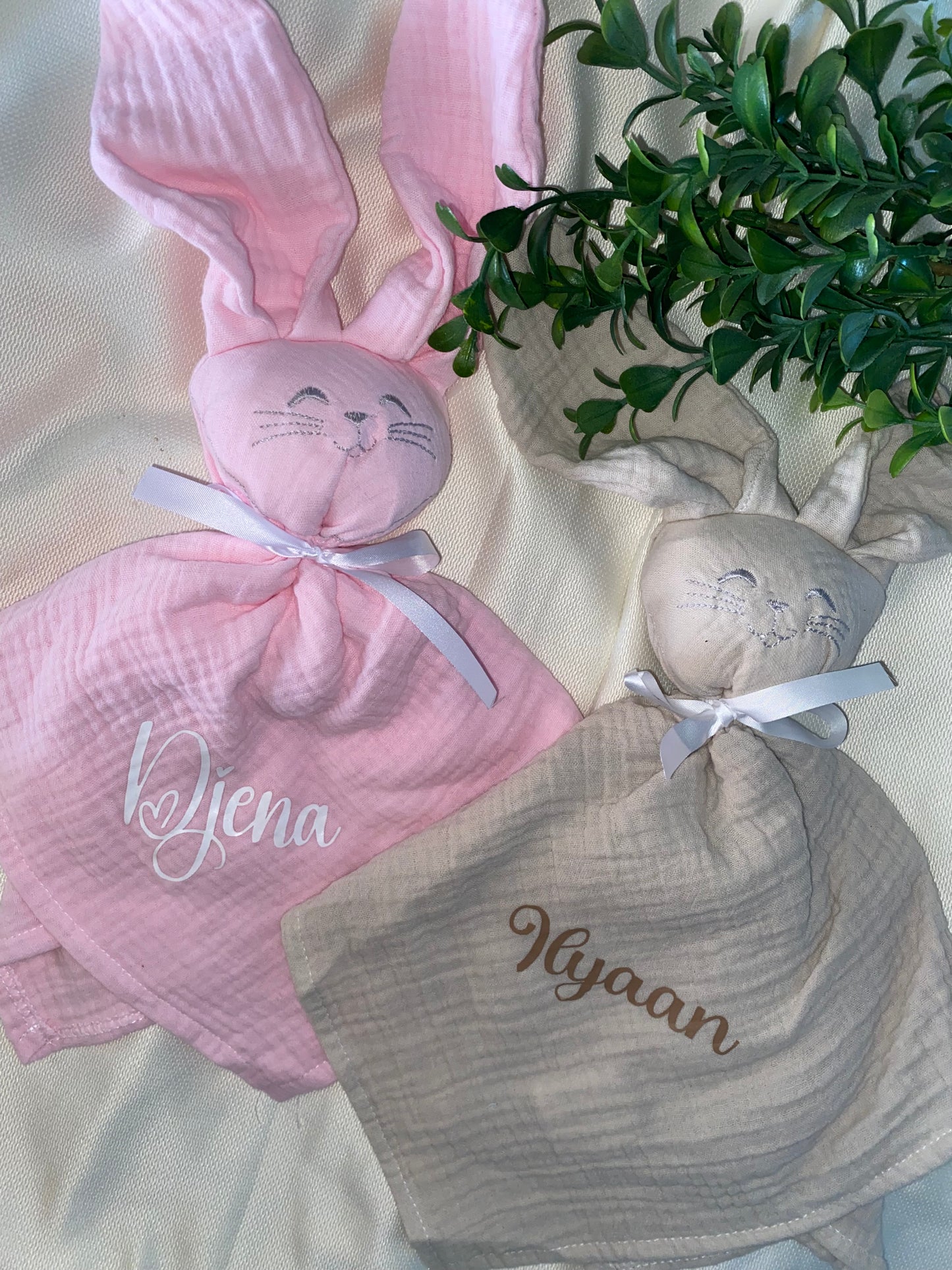 Doudou Gaze de Coton | Rose Claire