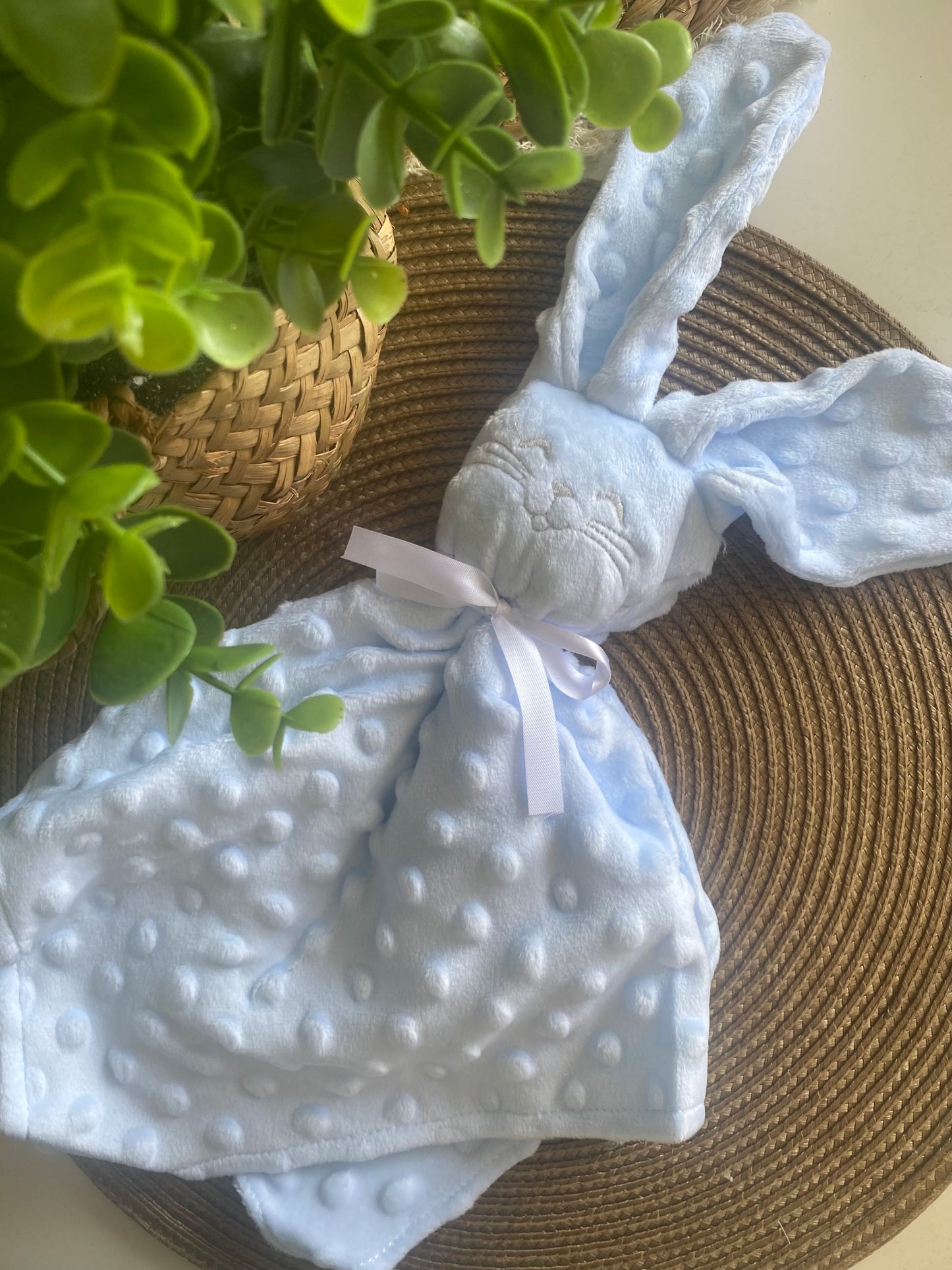 Doudou Minky | Bleu Claire