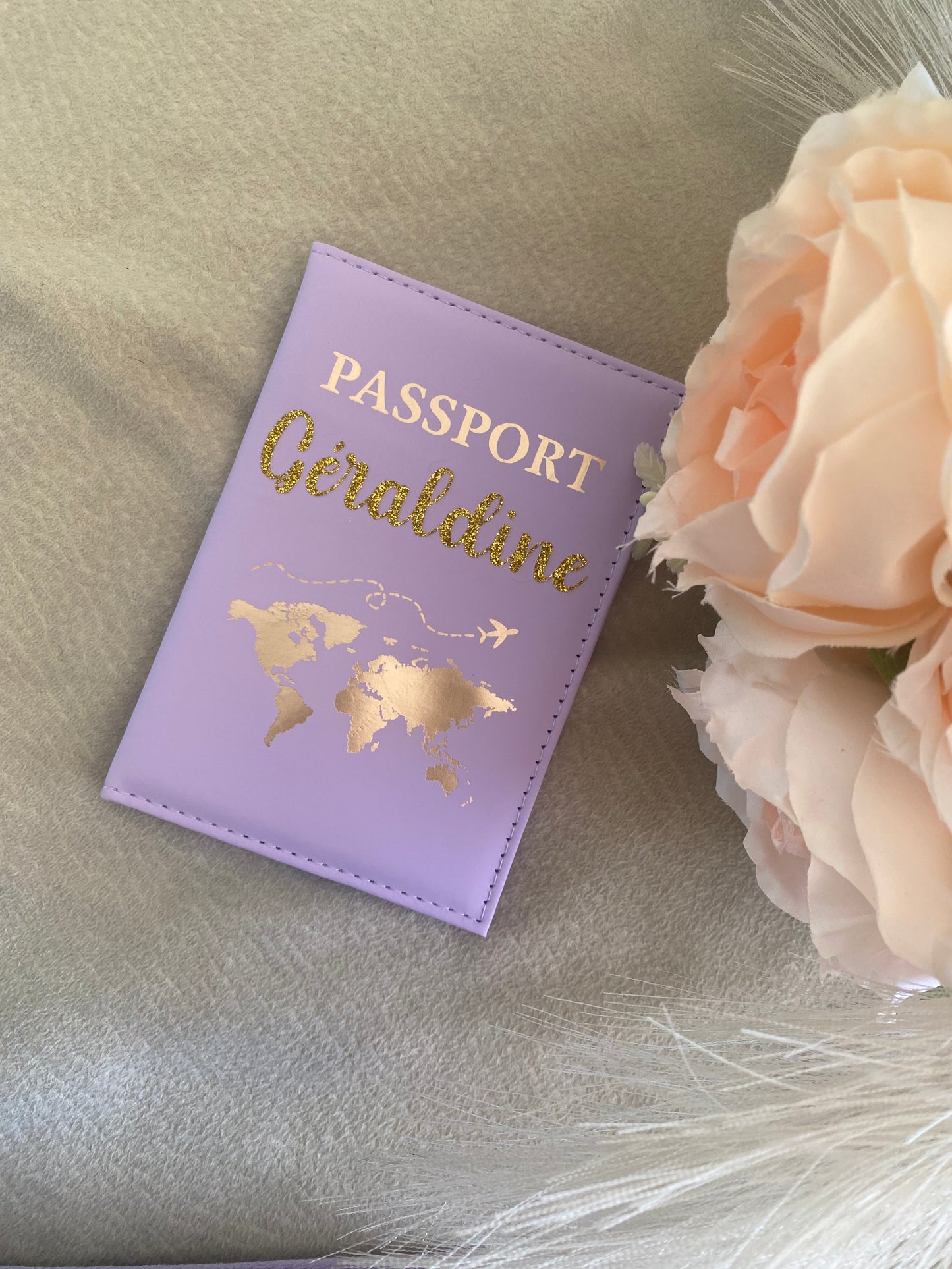 Protège passeport ✈️🌍 | Rouge