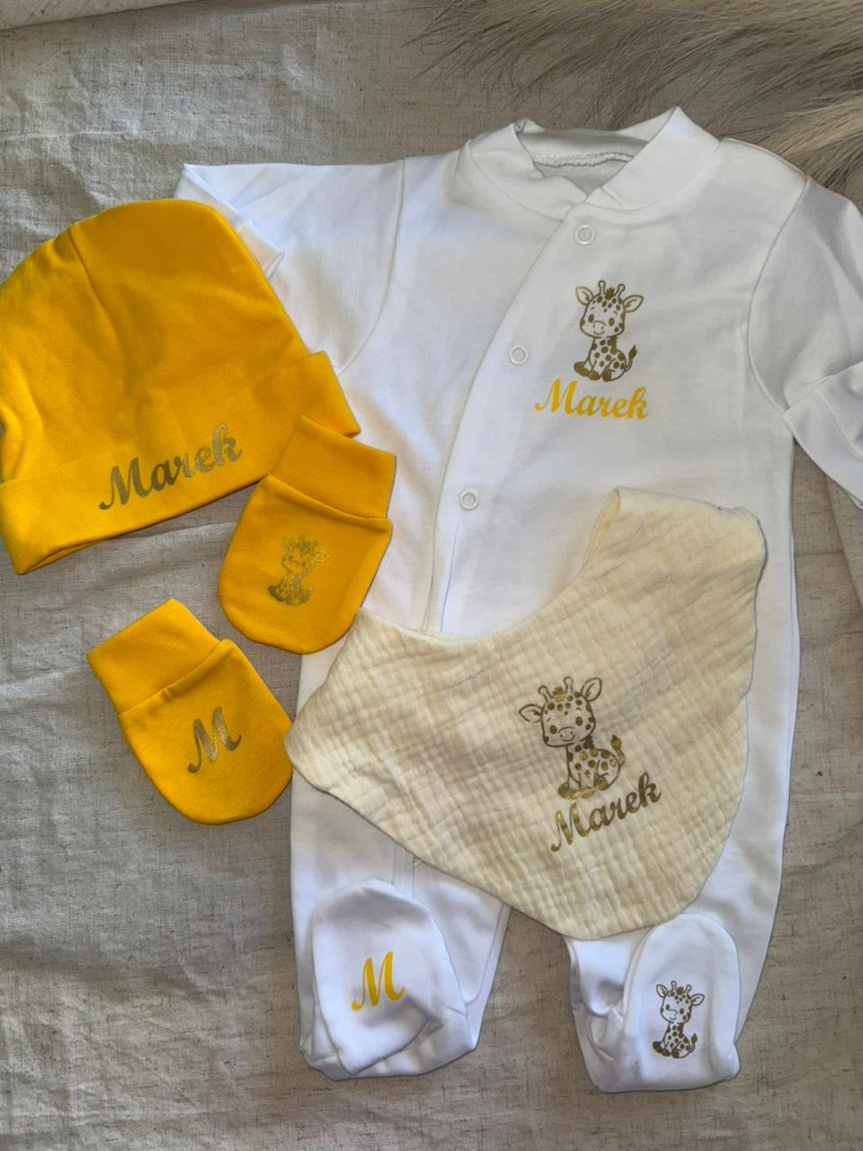 Tenue naissance | Bébé Girafe