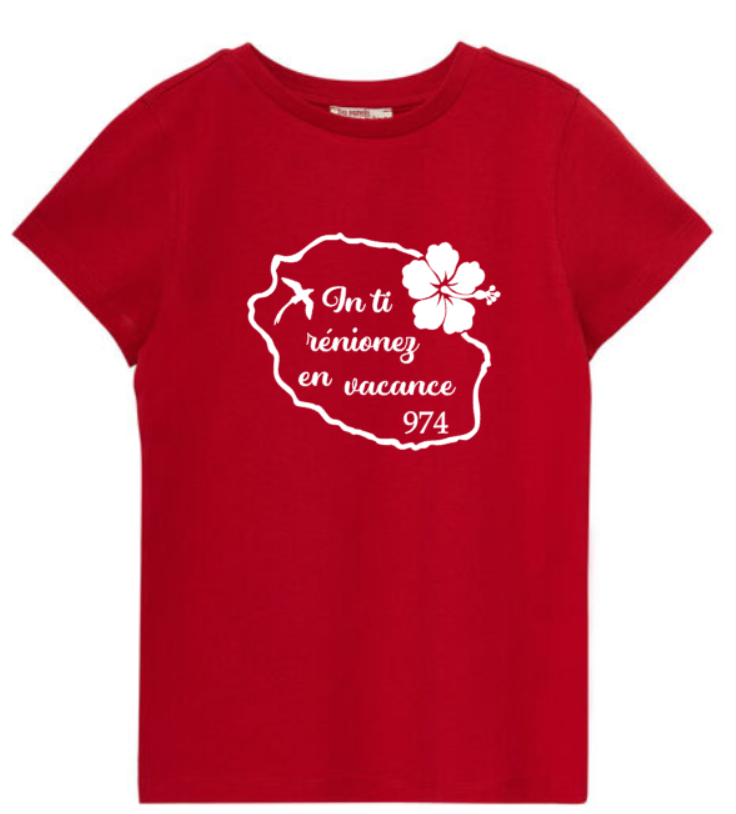 Tee shirt ti rénionez | Spécial voyage