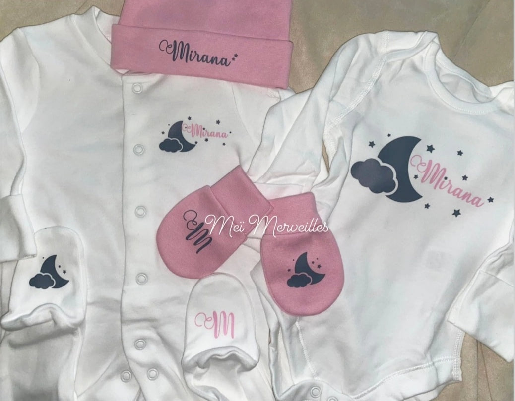 Tenue naissance COTON