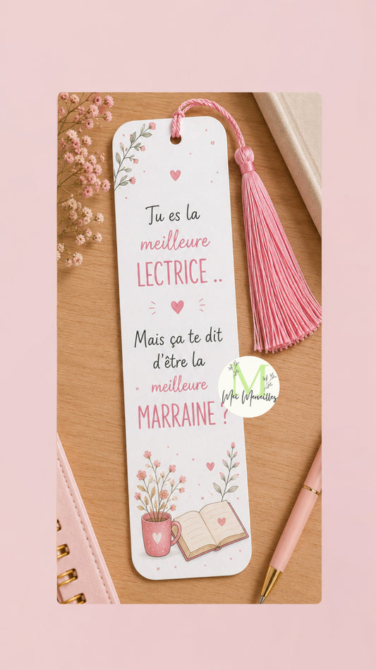 Marque page | demande marraine