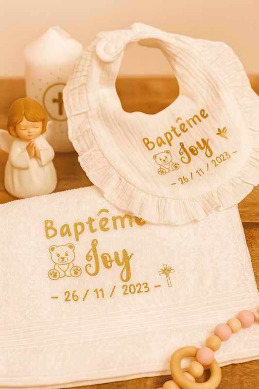 Complet baptême | Thème Ourson