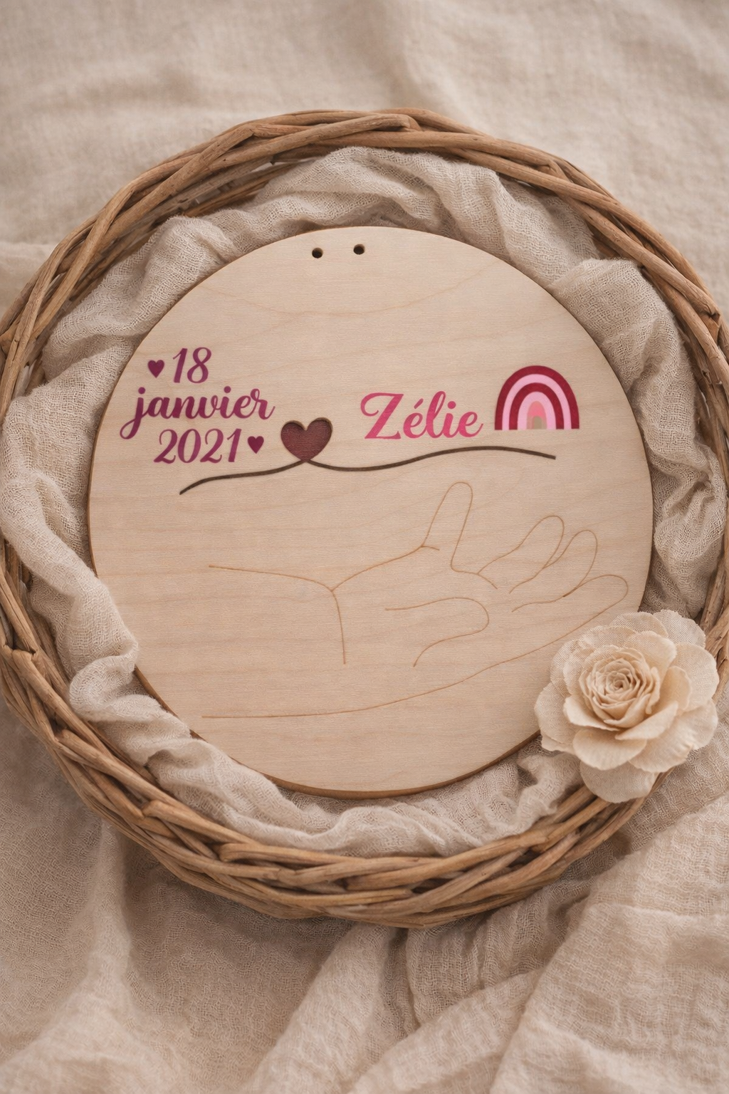 Support bois | arc en ciel 🌈