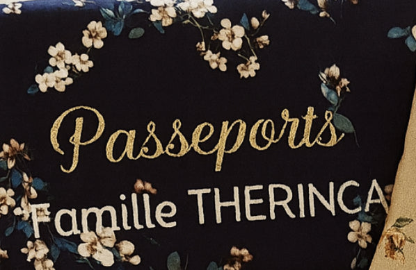Pochette passeport familial