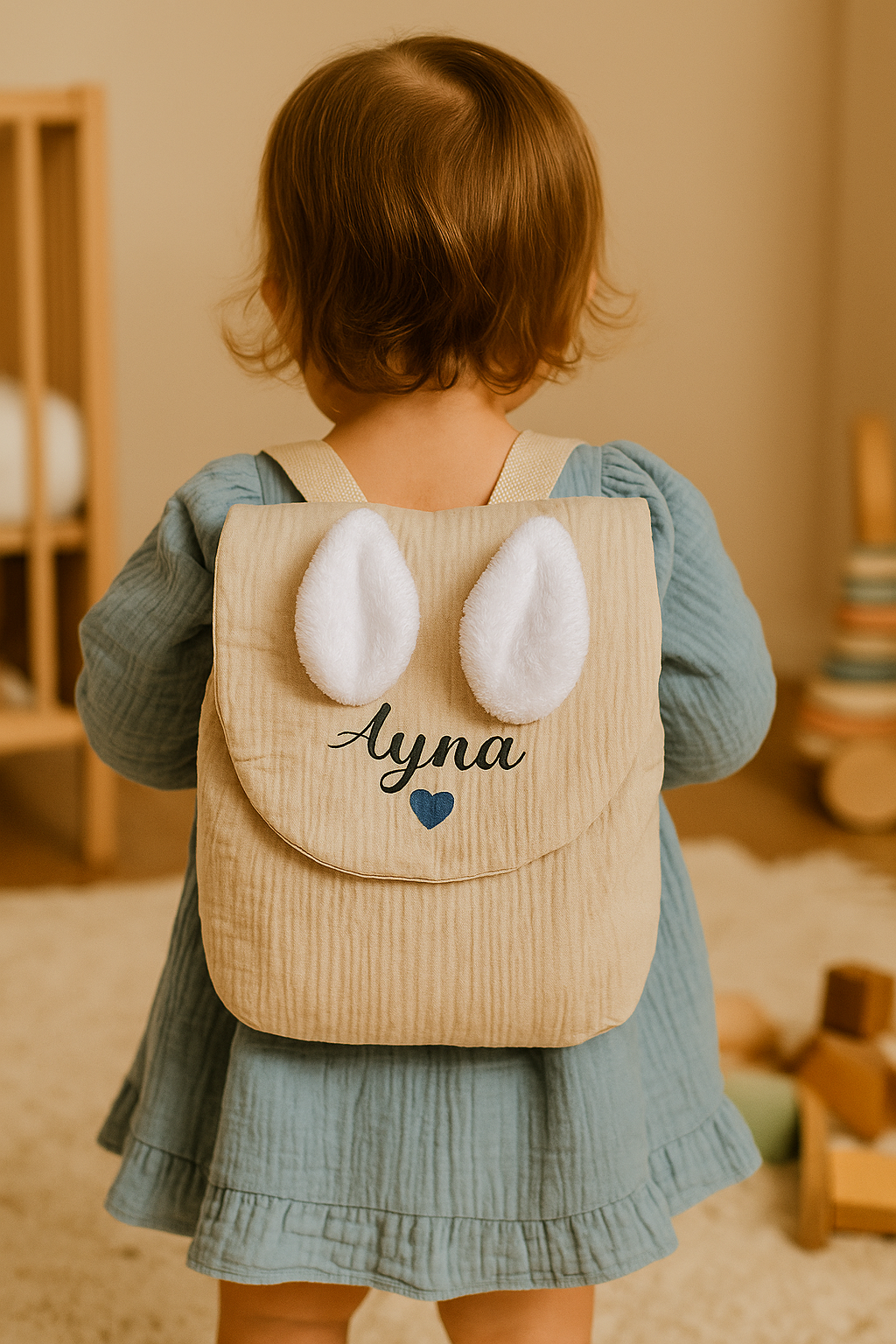 Sac à dos | beige à Coeur