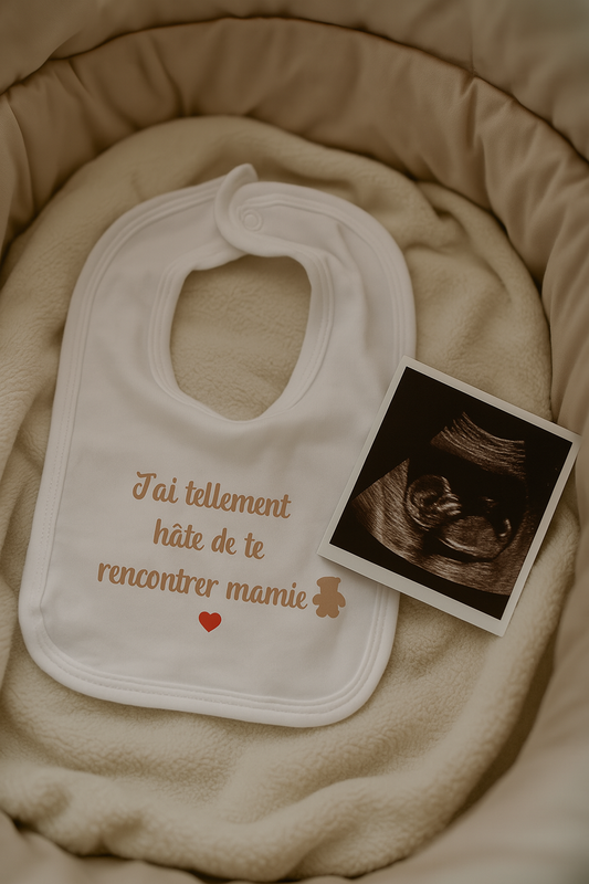 Bavoir annonce grossesse | Ourson 🐻