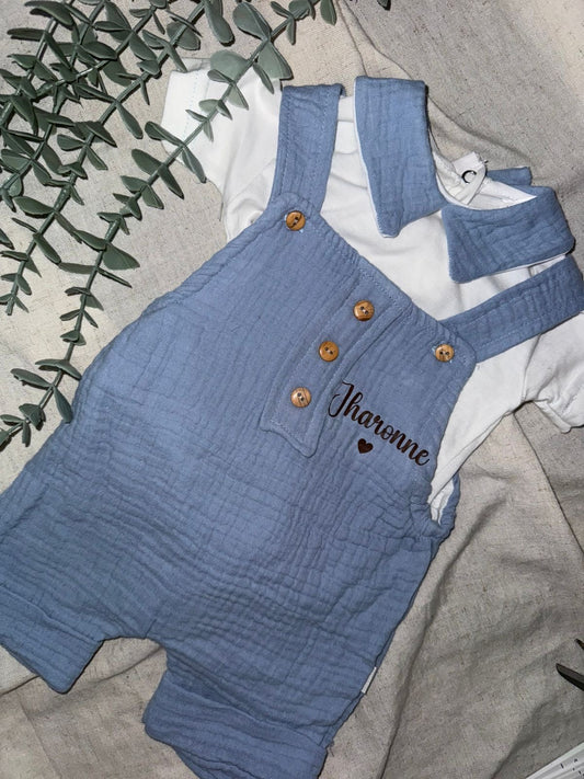 Ensemble combishort | Bleu