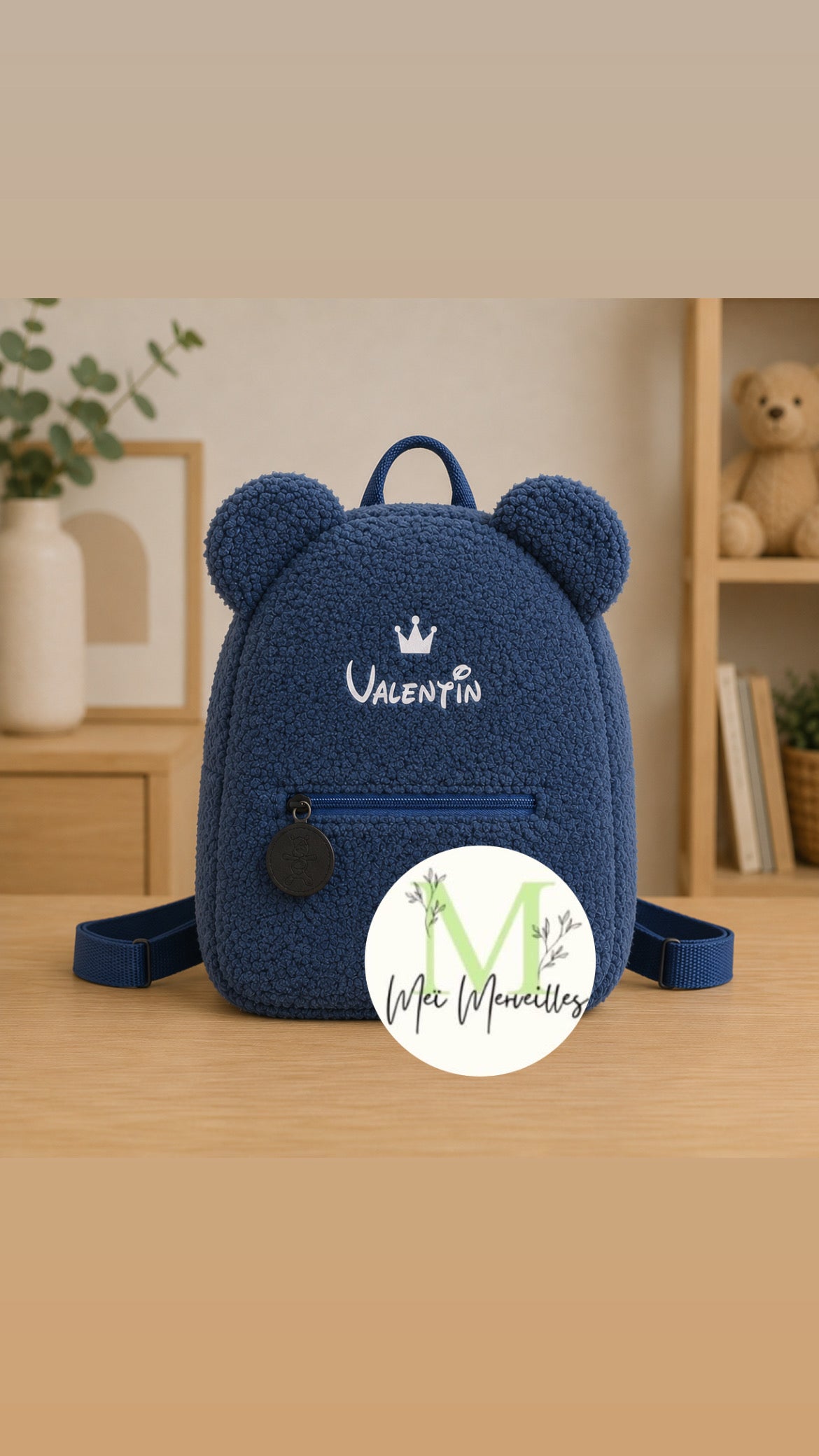 Sac ourson | Bleu foncé