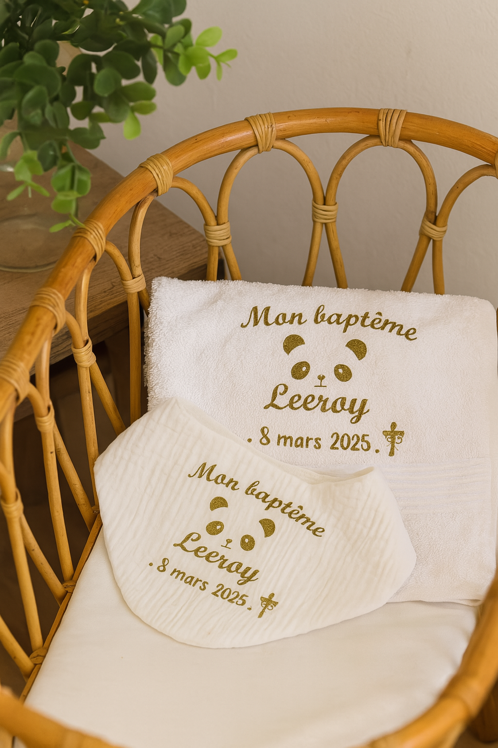 Complet baptême | Thème Panda 🐼