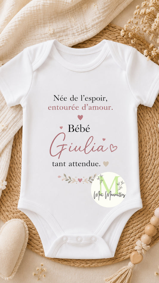 Body Bébé tant attendue 💕