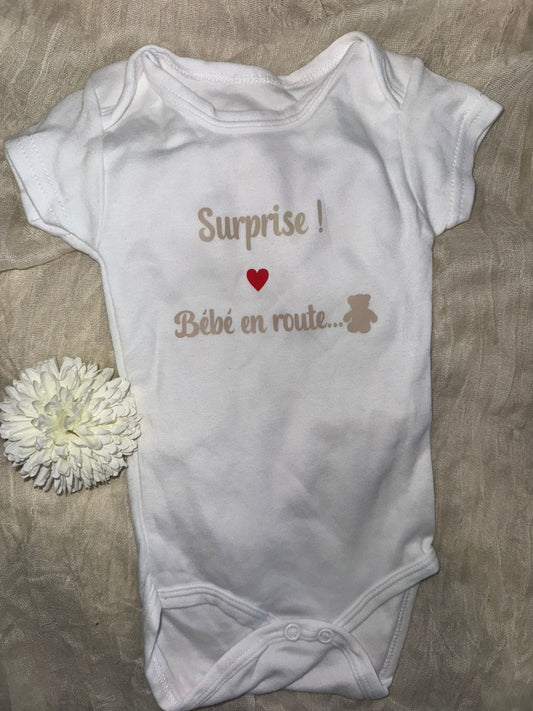 Dispo de suite | Body bébé surprise