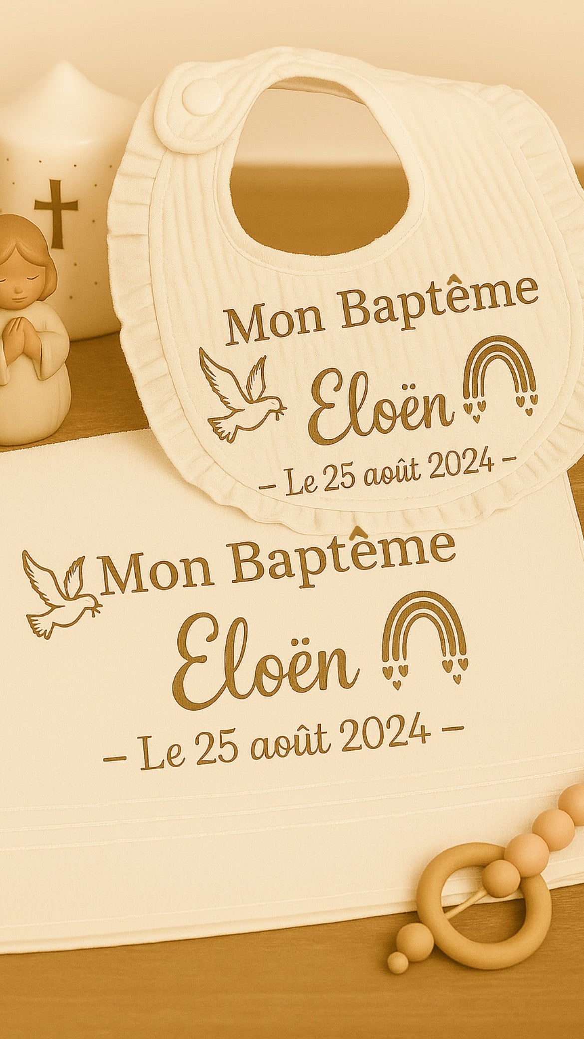 Complet baptême | Thème Arc en Ciel