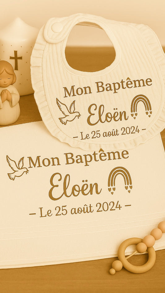 Complet baptême | Thème Arc en Ciel