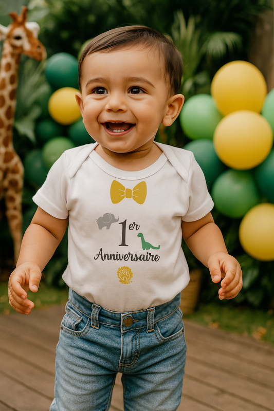 Body anniversaire | Animaux 🦁🦖