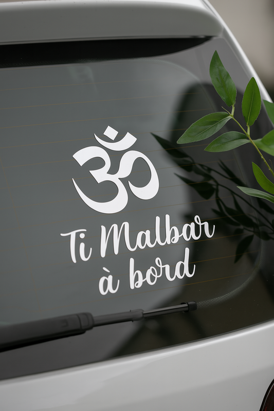 Stickers bebe à bord | OM SHAKTI