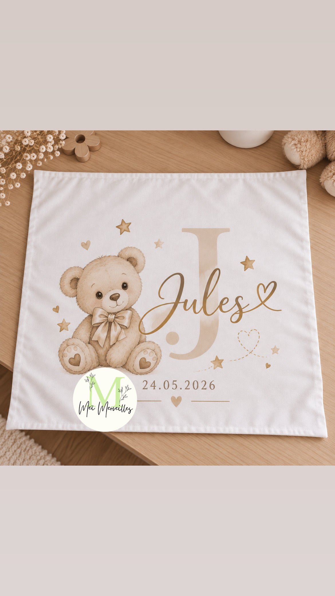 Précommande pour début novembre | Housse coussin | Dessin au choix garçon 👦