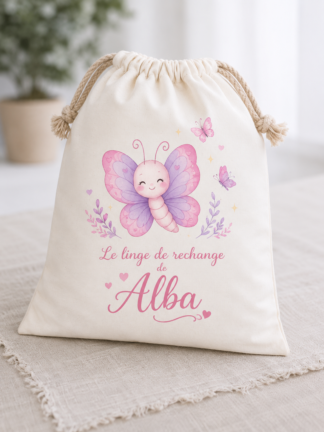 Pochon vêtement | Papillon 🦋