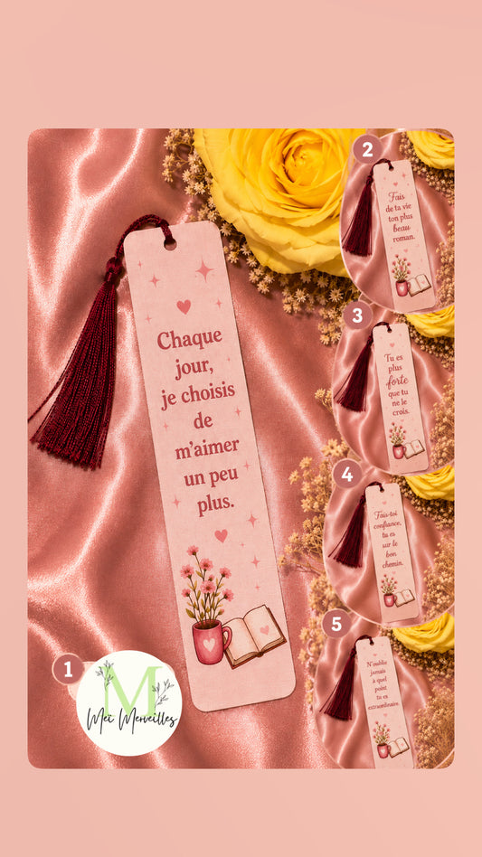 Marque page | phrase encourageante