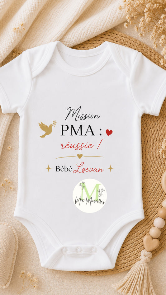 Body Bébé mission PMA